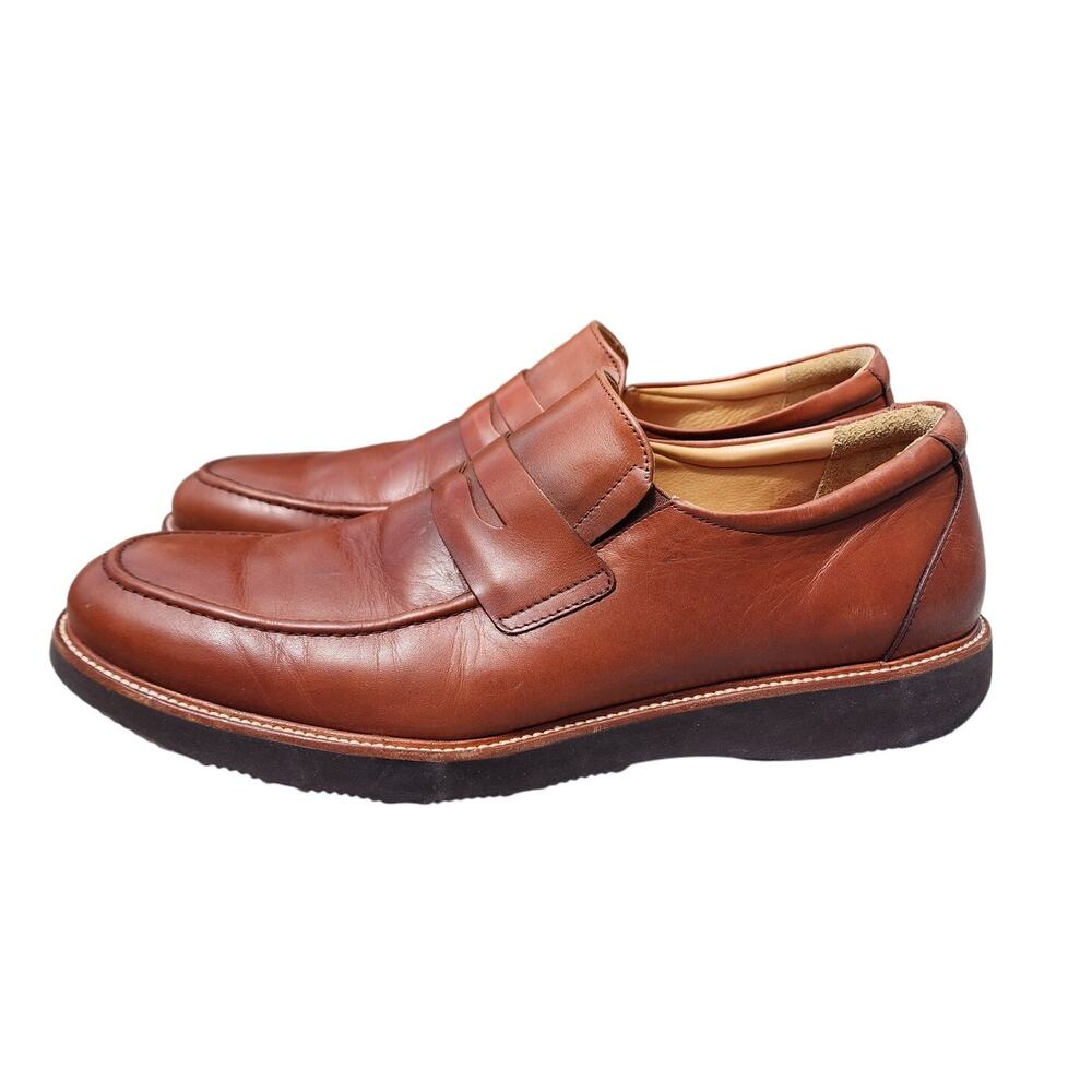 Samuel Hubbard Ivy Legend Cognac Leather Penny Loafers 14 - Picture 8 of 9